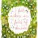 Daisyfield- 11x14 print - vertical