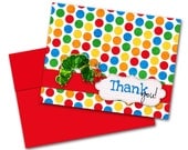 Hungry Caterpillar Thank You Cards
