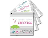 Love Bird Bridal Shower Advice & Well Wish Cards