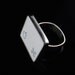 Computer Key Jewelry - Custom Made to Order- Sterling Black or White Command Key Ring