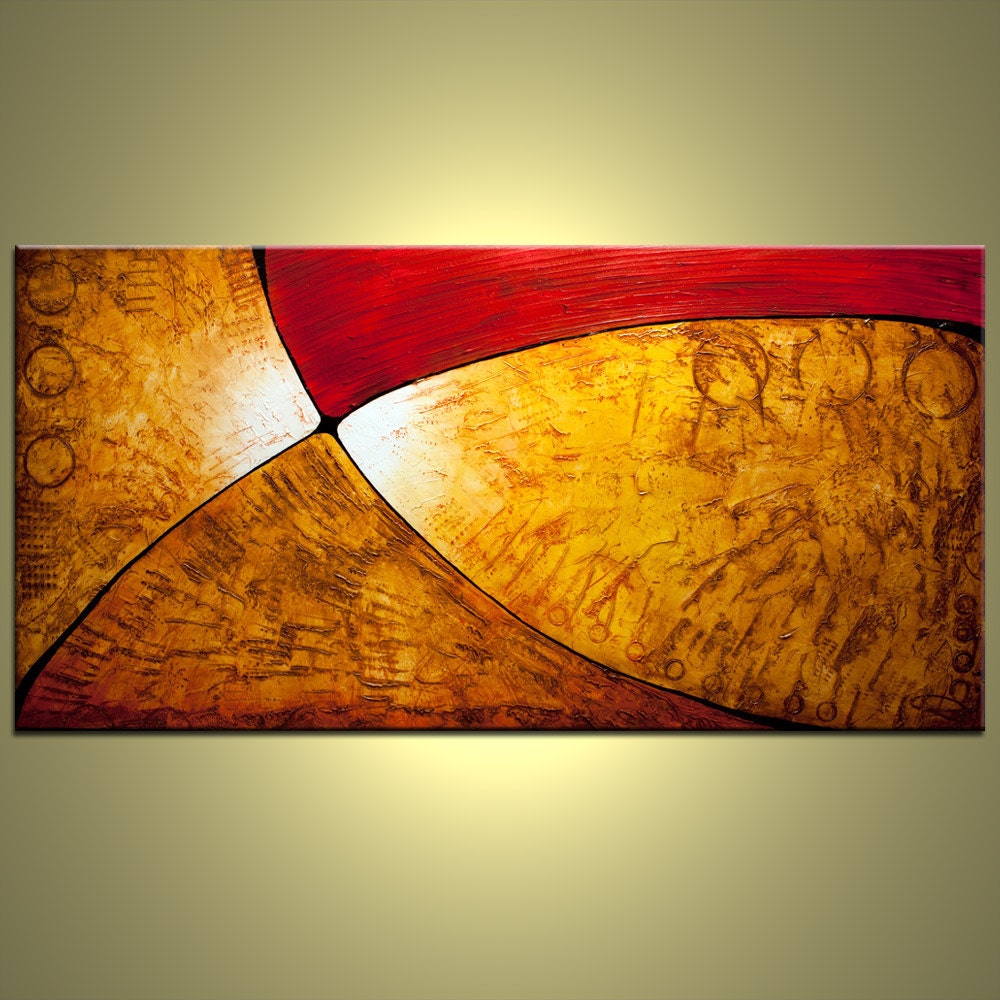 Large Original Painting, Modern contemporary abstract art, oil on canvas by Jacob Pazera