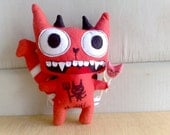 Clearance-Damian the evil davil cat (Made to order )