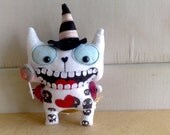 Clearance - Wanda the travelling witch cat