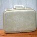 green tree suitcase