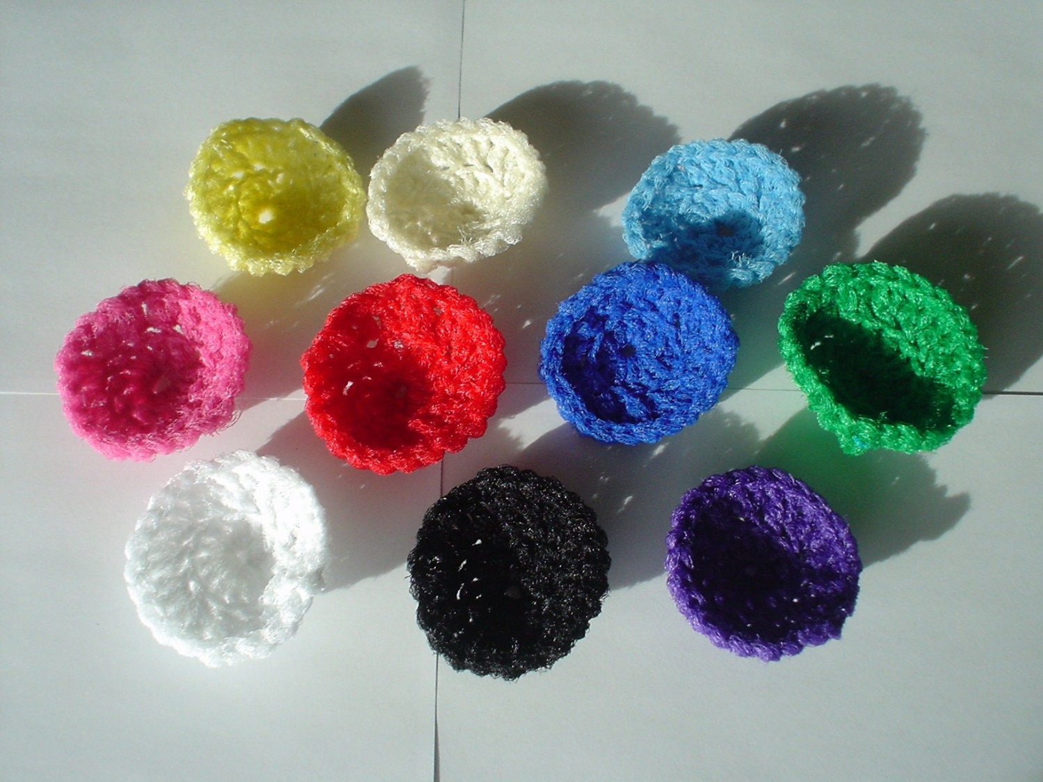 FIVE Eco-friendly Amazing Nylon Scrubbie spots (a)