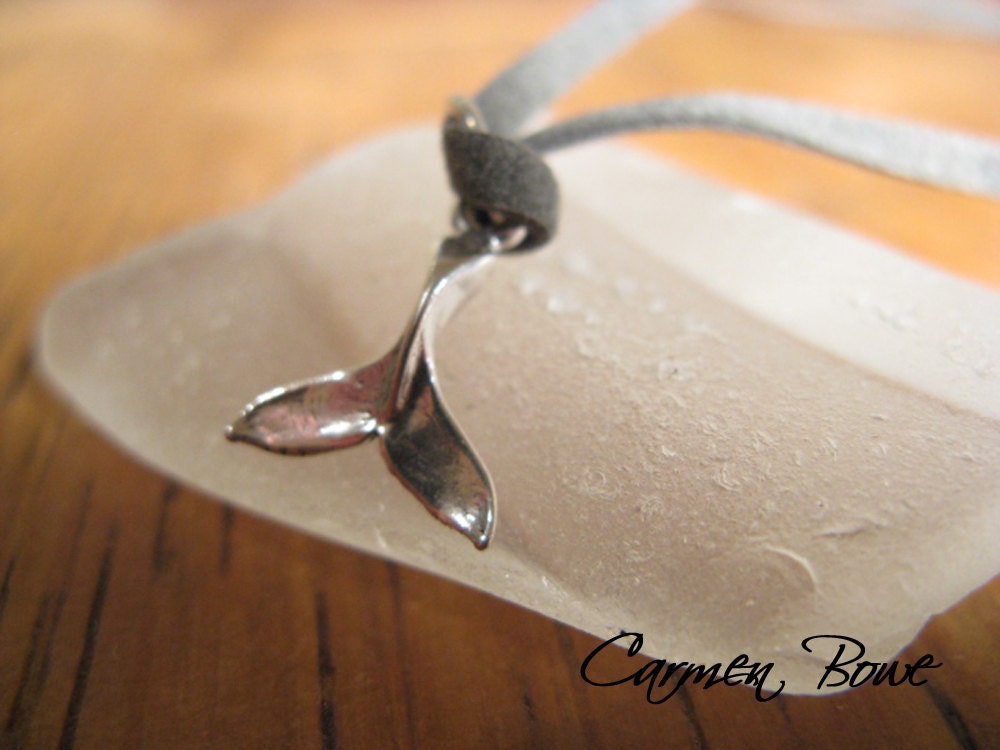 Sterling Silver Ocean Whale Tail Wrap Bracelet by Carmen Bowe