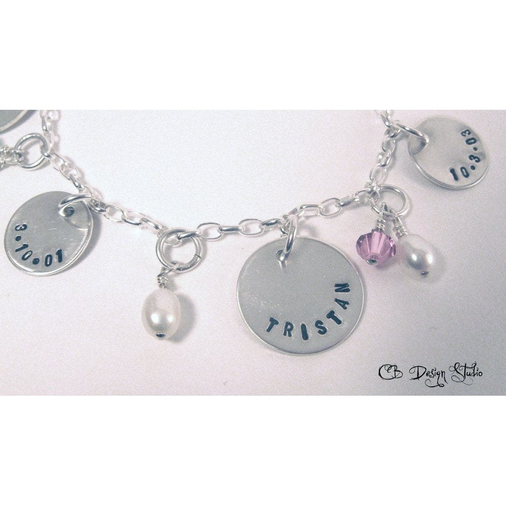 Mommy Brag Charm Bracelet by Carmen Bowe