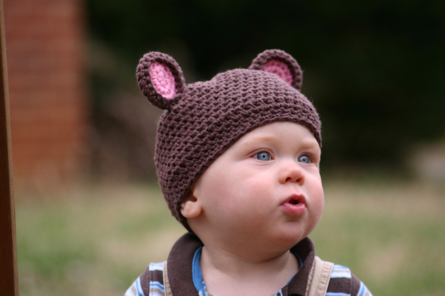 Cuddle Me Teddy Bear Hat Pattern for Crochet INSTANT DOWNLOAD