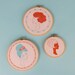 Wig Wonderful Embroidery Pattern Set with Applique Templates