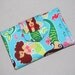 New - Crayon Cuties - Sea Beauties Mermaids Tri-Fold Coloring Wallet Perfect Party Favor