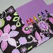 Crayon Wallet Boho Blossom Children's Coloring Hip Trendy Toddler Travel