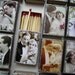 50 Custom Matchbox Wedding Favors- Vintage Style- 1920s Wedding