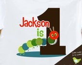 first 1st birthday very hungry caterpillar theme birthday party tshirt caterpillar
