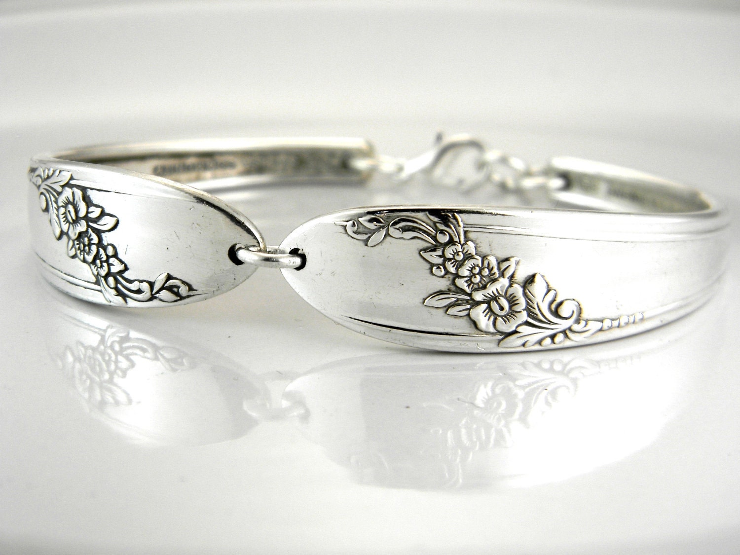 SET Of 7 Bridesmaids Bracelets, Wedding Bracelets, Bridesmaids Gifts, Spoon Bracelets, Spoon Jewelry, Eco Wedding, Vintage Wedding