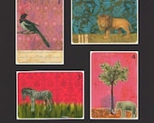 Set of 8 Postcards- Imagenary friends I