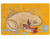 Guardian Angel of the Frog Prince -print