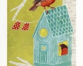 At home- Print
