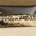 summer SALE Clutch Handbag - Noir Leather and Artist's Canvas - Ready to Ship
