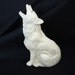 Pale Gray Howling Coyote