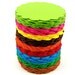 50 Scallop Round Circle Tags 2" You Choose Color, Cupcake Toppers, Garland, Banners, Scrapbooking, Cardmaking,