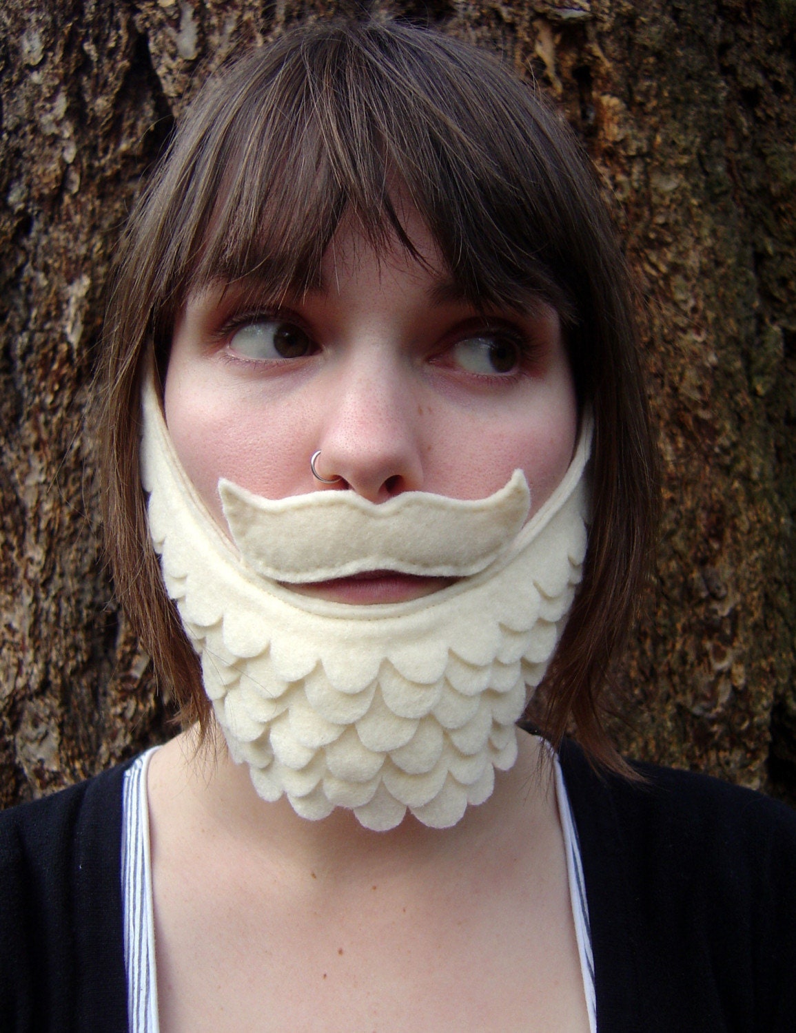 Classic White Beard