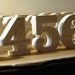 Custom Made Orders for wooden table numbers/initials