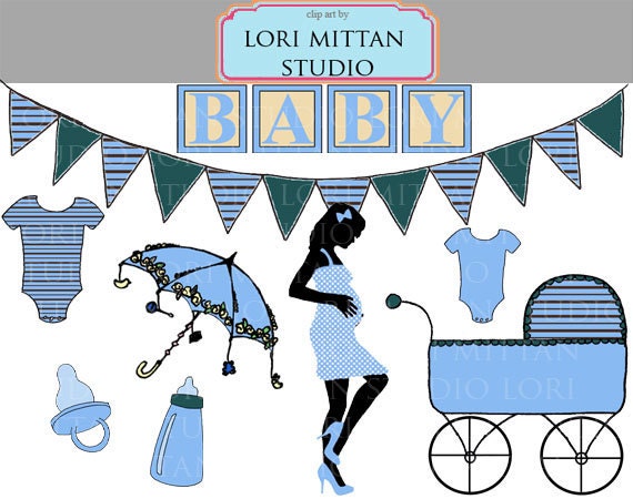 free clipart baby shower boy - photo #38