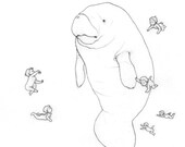 Waterbabies - 11x14 Archival Print