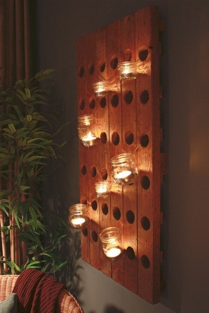 Reproduction Antique Riddling Rack - 36 Bottle - VERTICAL - KONA Finish