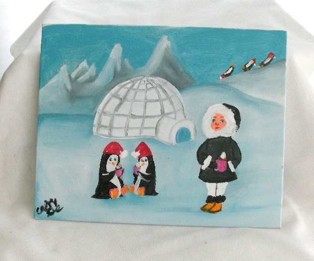 Igloo Painting