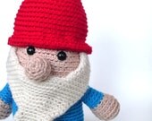 Amigurumi PATTERN: Crochet Garden Gnome -pdf-
