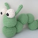 Amigurumi PATTERN: Crochet Inchworm -pdf-