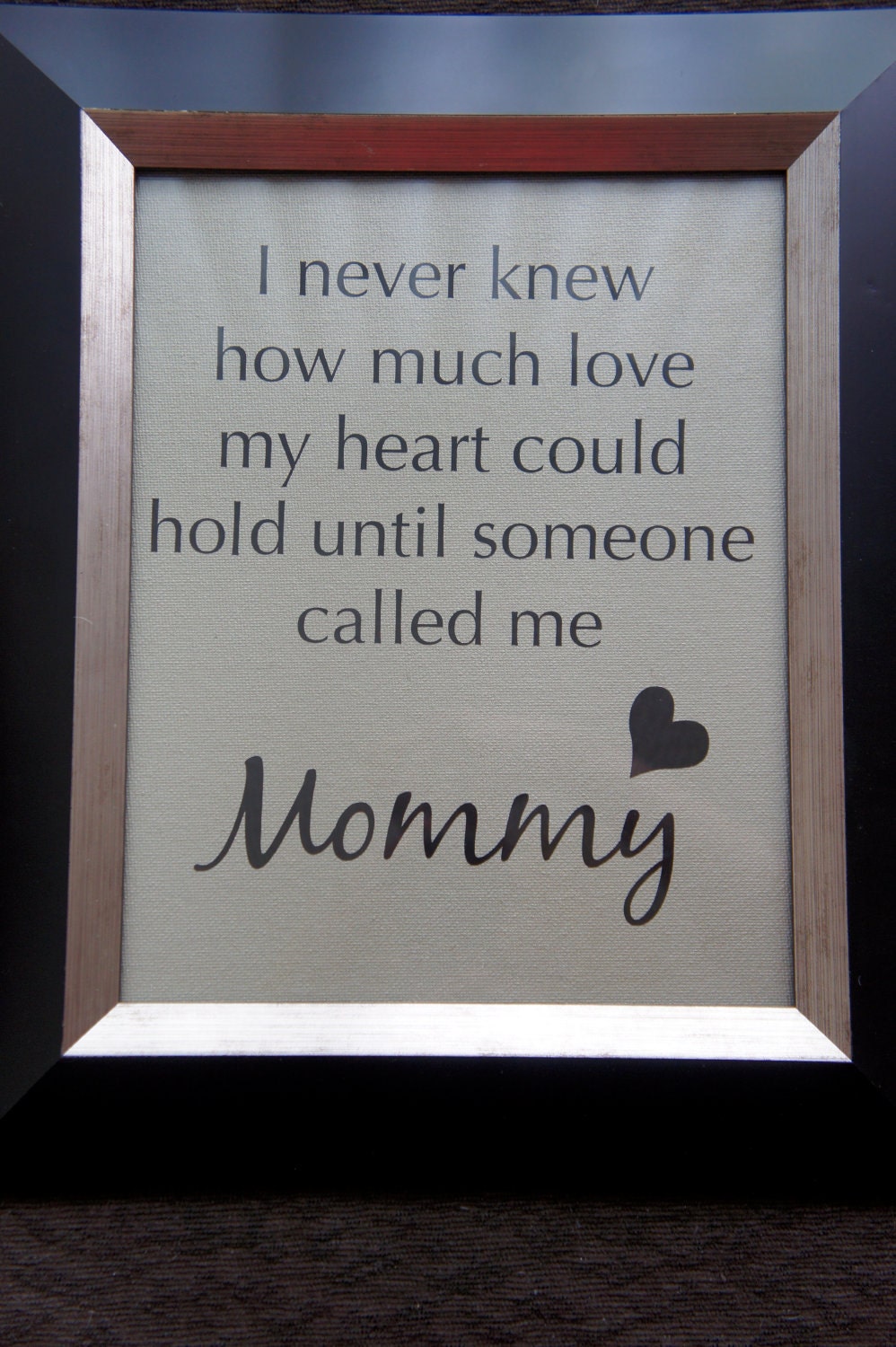 Mother's Day Canvas Card - Canvas Board - 8x10