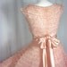Vintage 50s Take My Breath Away Pink Prom Dress, Sz S