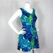 Vintage 5s 60s Fun in the Sun Romper, Sz L