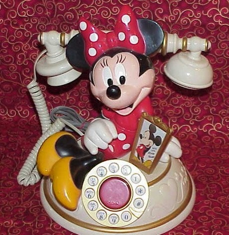 minnie mouse toy telephone