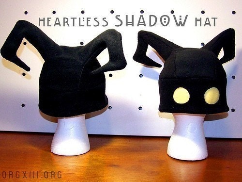 Kingdom Hearts Heartless Hat - Shadow style