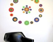 We love Retro (Intense) - Wall stickers fabric reusable decals