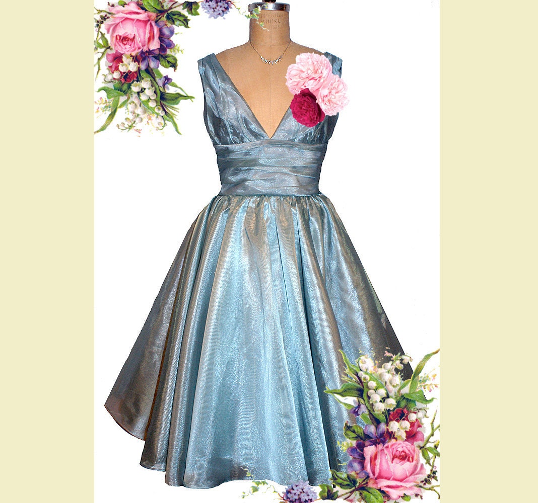 Maggie Dress in Dreamy Organza... Available in Classic Chiffon too... Several shades to choose from or your custom request color...