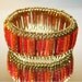 Tiger Lily - Safety Pin Bracelet