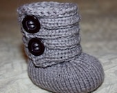Instant download - Baby Booties Knitting PATTERN (pdf file) - Baby Booty Boots