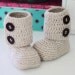 Instant download - Crochet PATTERN (pdf file) - Toddler Ankle Boots