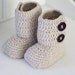 Instant download - Crochet PATTERN for booties (pdf file) - Toddler Ankle Boots