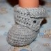Instant download - Crochet PATTERN (pdf file) - Baby Ankle Boots
