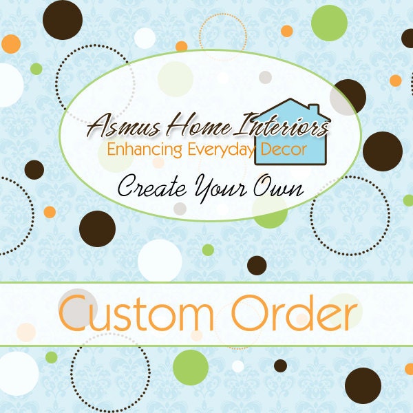 Custom Placemats Set of FOUR - Create Your Own Kitchen Place Mats, Make Your Own, Design Your Own Table Mats