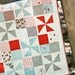 RESERVED FOR CHERYL - A Walk In The Woods Pinwheel Baby Quilt