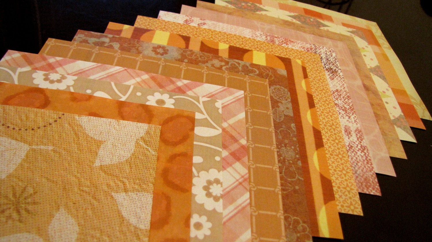 SALE - Hand Made Origami Paper - Brown is Everything but Boring