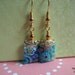 Millefiori Gold Earrings