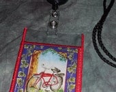 ID Holder (lanyard sold seperately) from Recycled Fat Tire Beer Label