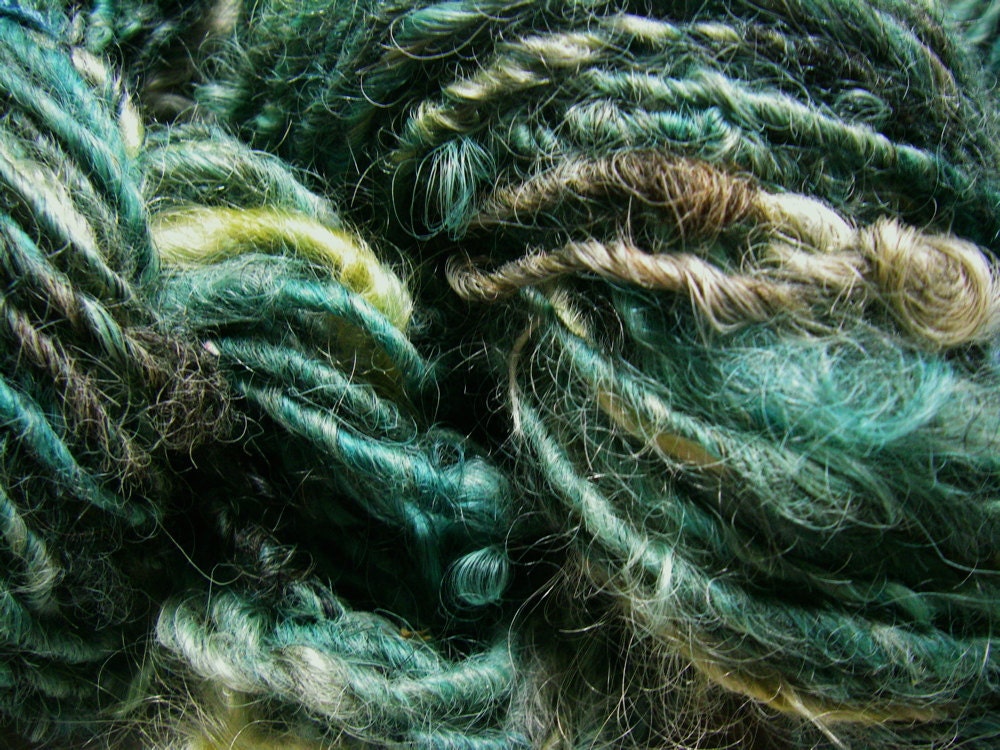 Handspun Wool-Mohair Yarn by KnoxFarmFiber